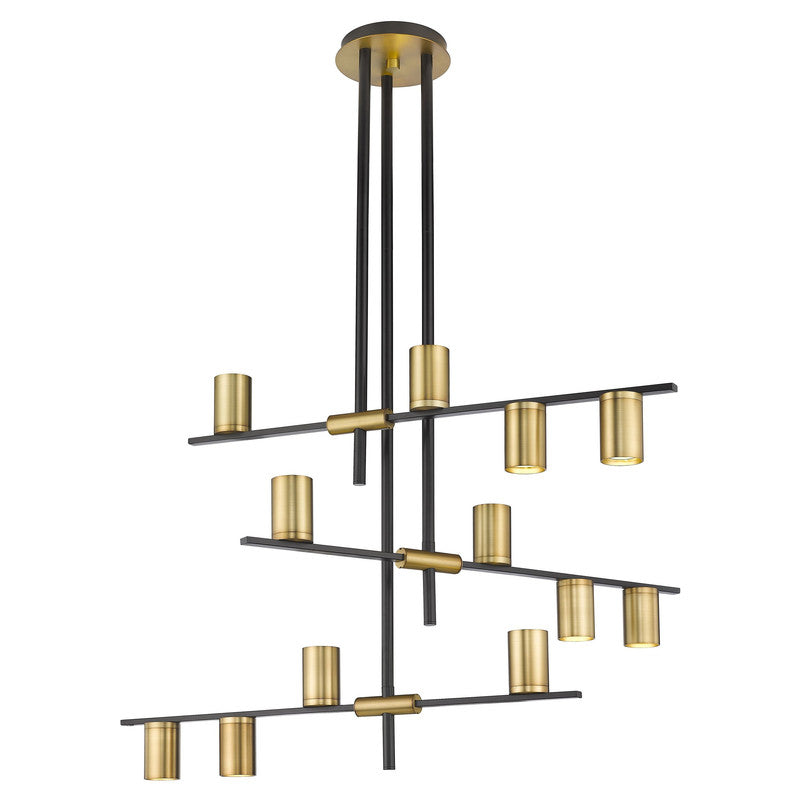 Z-Lite 814-12 - Calumet 12 Light 44" Chandelier