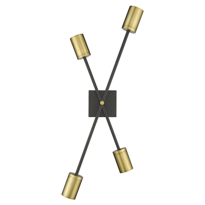 Z-Lite 814-4S - Calumet 4 Light 6" Sconce