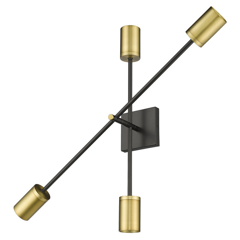 Z-Lite 814-4S - Calumet 4 Light 6" Sconce