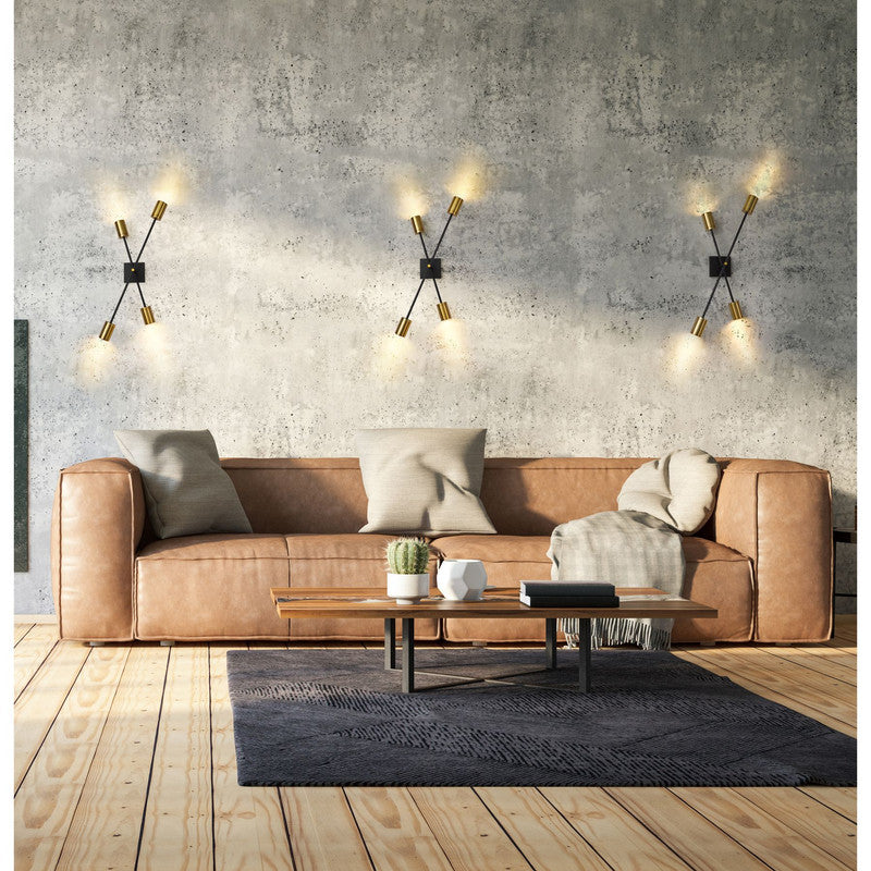 Z-Lite 814-4S - Calumet 4 Light 6" Sconce