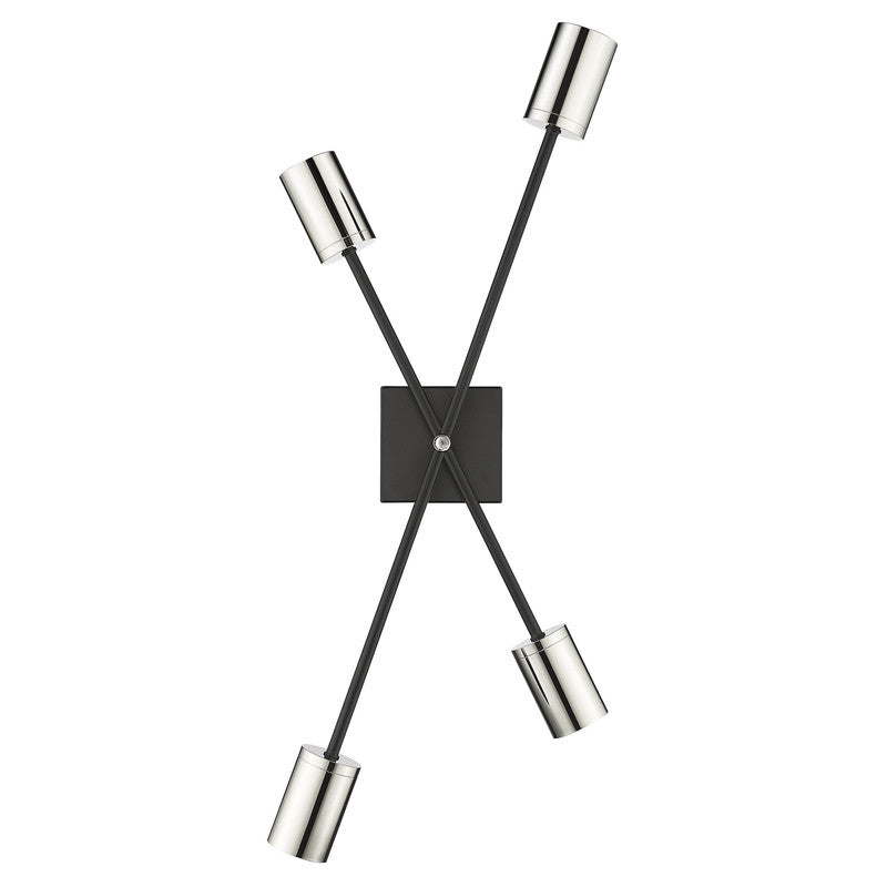 Z-Lite 814-4S - Calumet 4 Light 6" Sconce