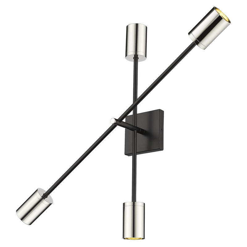 Z-Lite 814-4S - Calumet 4 Light 6" Sconce