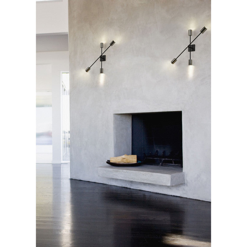 Z-Lite 814-4S - Calumet 4 Light 6" Sconce
