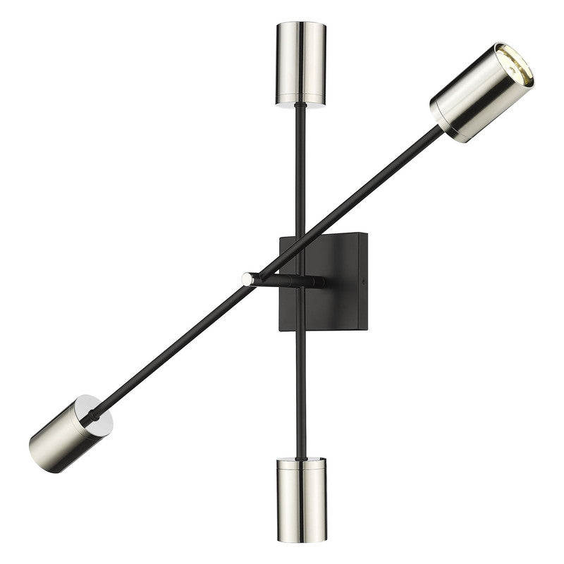 Z-Lite 814-4S - Calumet 4 Light 6" Sconce