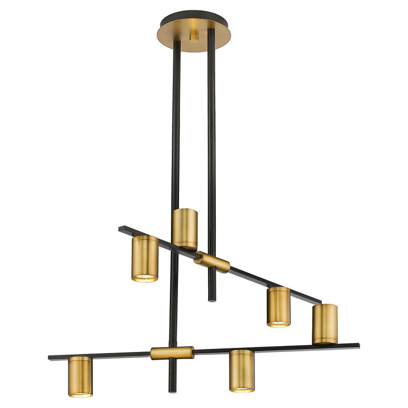 Z-Lite 814-6 - Calumet 6 Light 30" Chandelier