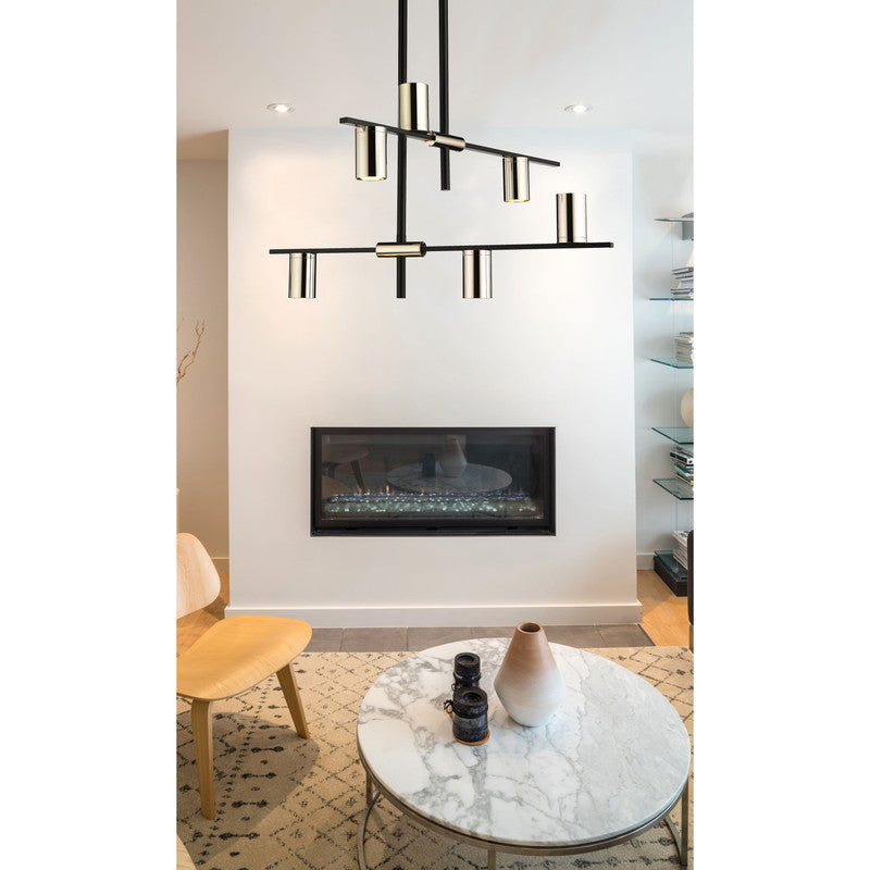 Z-Lite 814-6 - Calumet 6 Light 30" Chandelier
