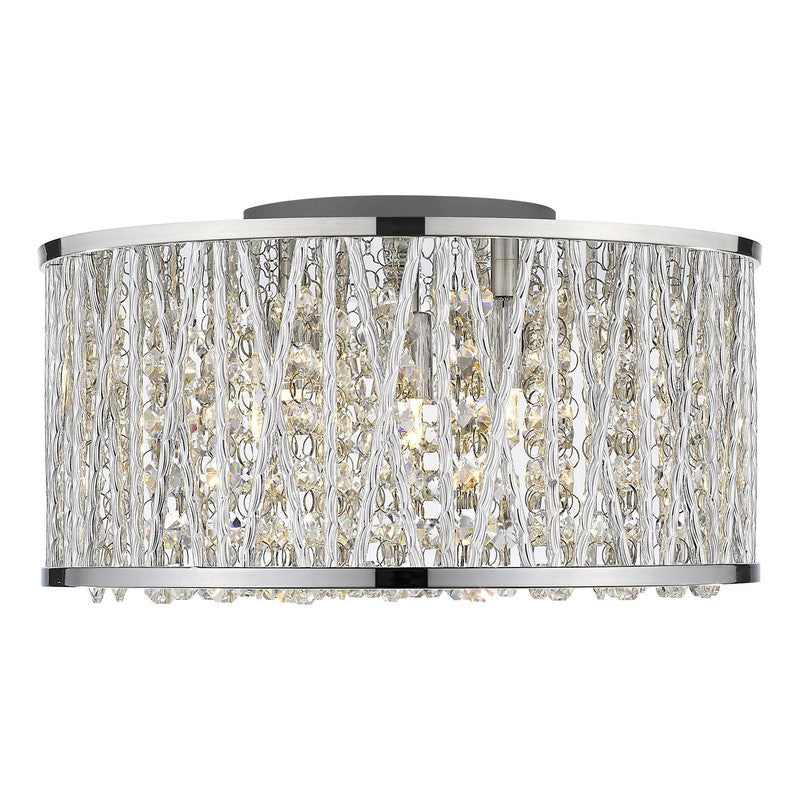 872CH-RF12 - Terra 3 Light 12" Flush Mount