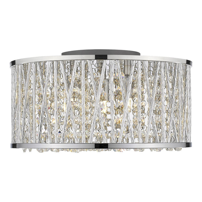 872CH-RF12 - Terra 3 Light 12" Flush Mount