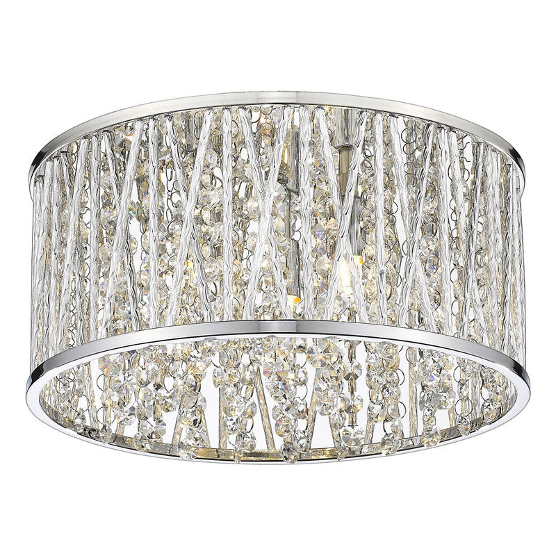 872CH-RF12 - Terra 3 Light 12" Flush Mount