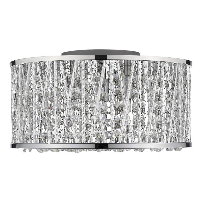 872CH-RF12 - Terra 3 Light 12" Flush Mount