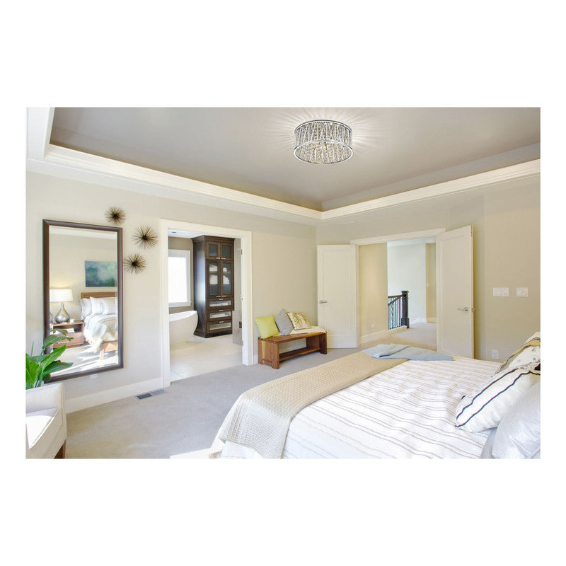 872CH-RF12 - Terra 3 Light 12" Flush Mount