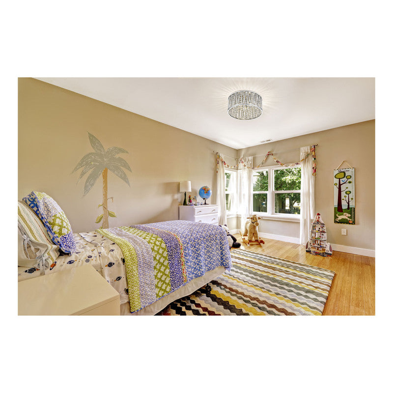 872CH-RF12 - Terra 3 Light 12" Flush Mount