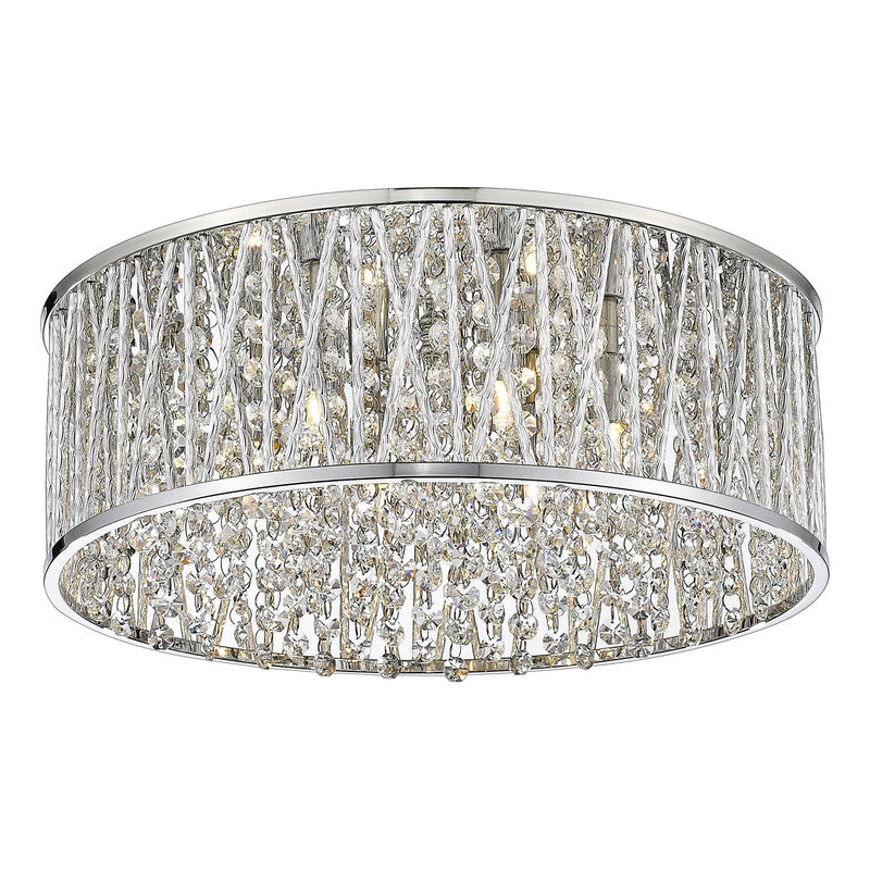 872CH-RF16 - Terra 6 Light 16" Flush Mount