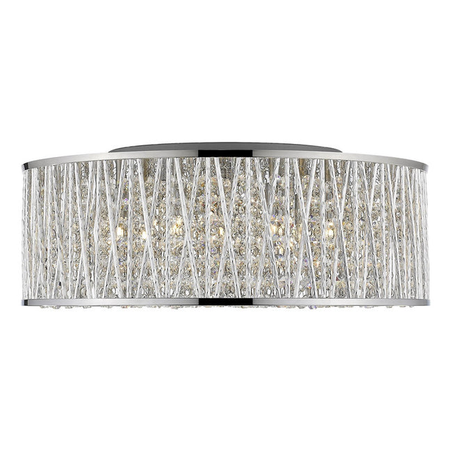 872CH-RF18 - Terra 7 Light 19" Flush Mount