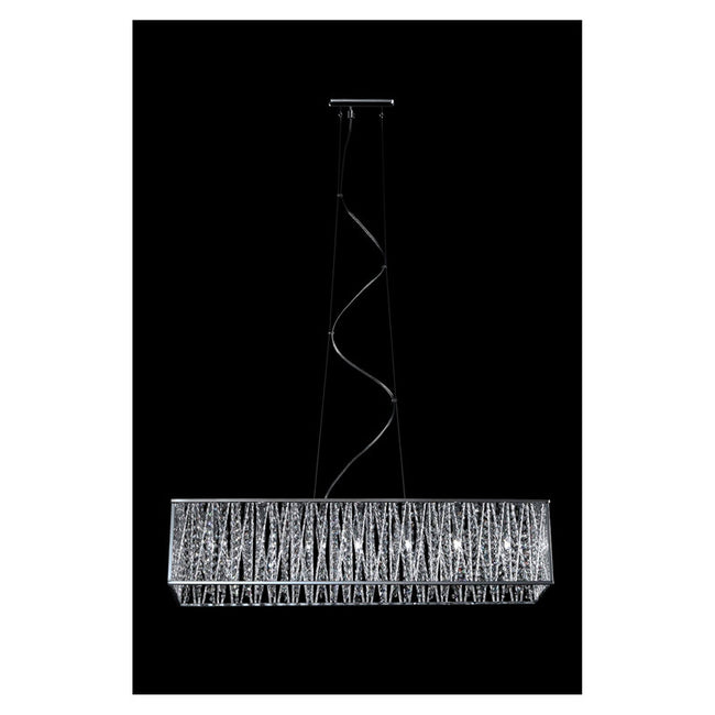 872CH-34 - Terra 7 Light 34" Chandelier