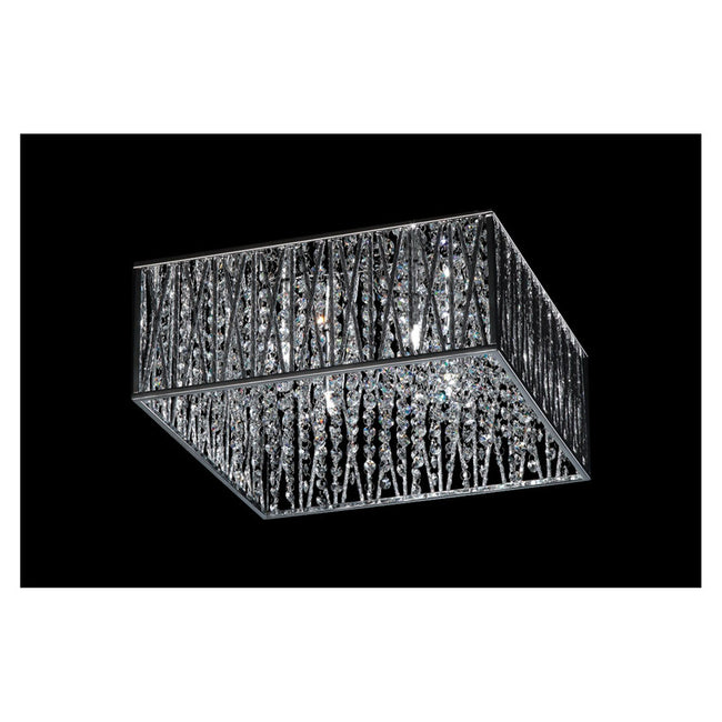 872CH-F - Terra 4 Light 16" Flush Mount