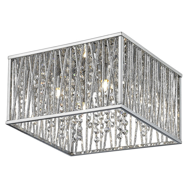 872CH-F12 - Terra 4 Light 12" Flush Mount