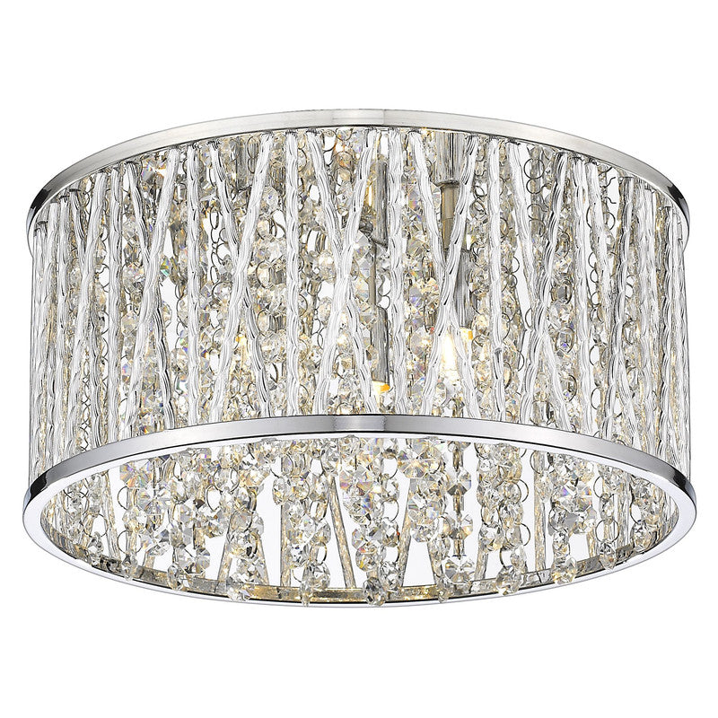 872CH-RF12 - Terra 3 Light 12" Flush Mount