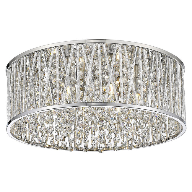 872CH-RF16 - Terra 6 Light 16" Flush Mount