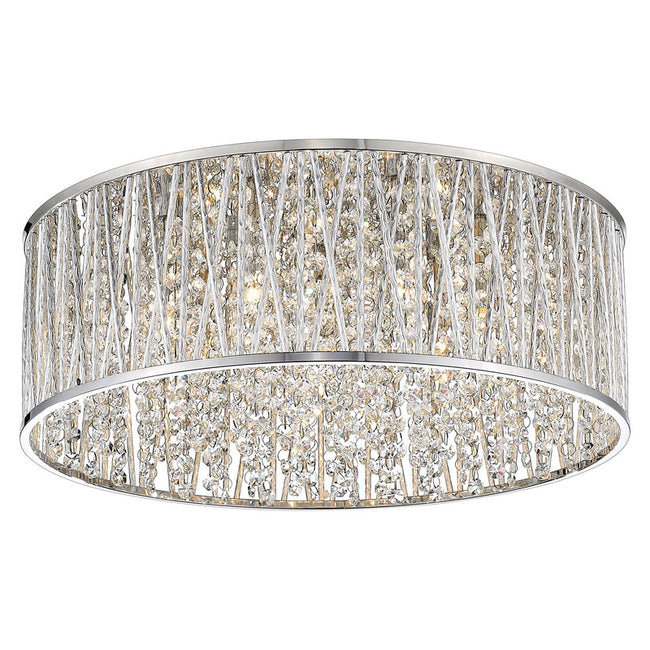 872CH-RF18 - Terra 7 Light 19" Flush Mount