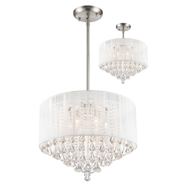 Z-Lite 891-24-C - Aura 6 Light 24" Pendant