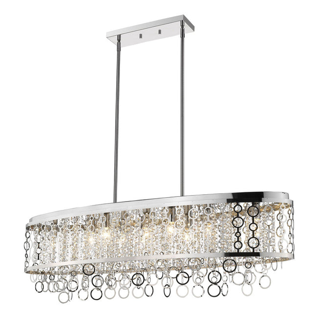 Z-Lite 9002L44-CH - Bijou 9 Light 45" Chandelier