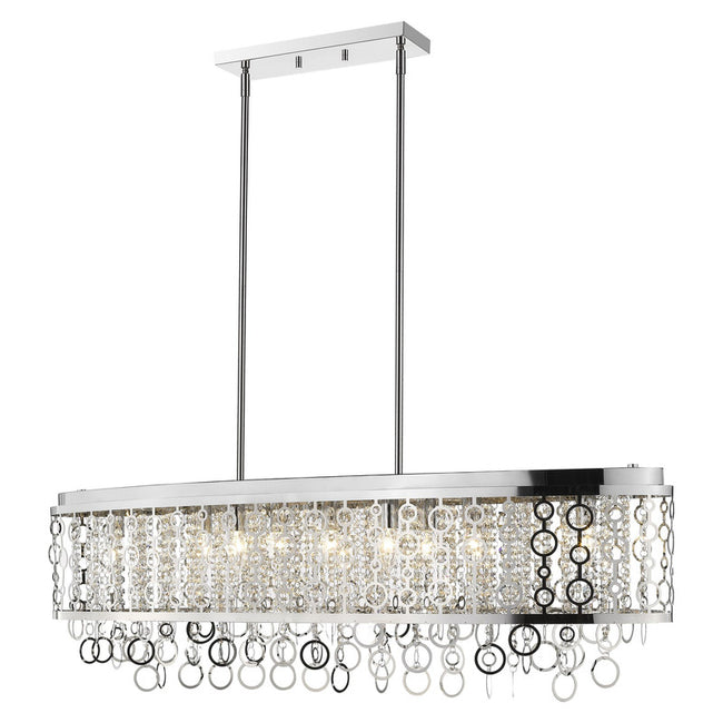 Z-Lite 9002L44-CH - Bijou 9 Light 45" Chandelier