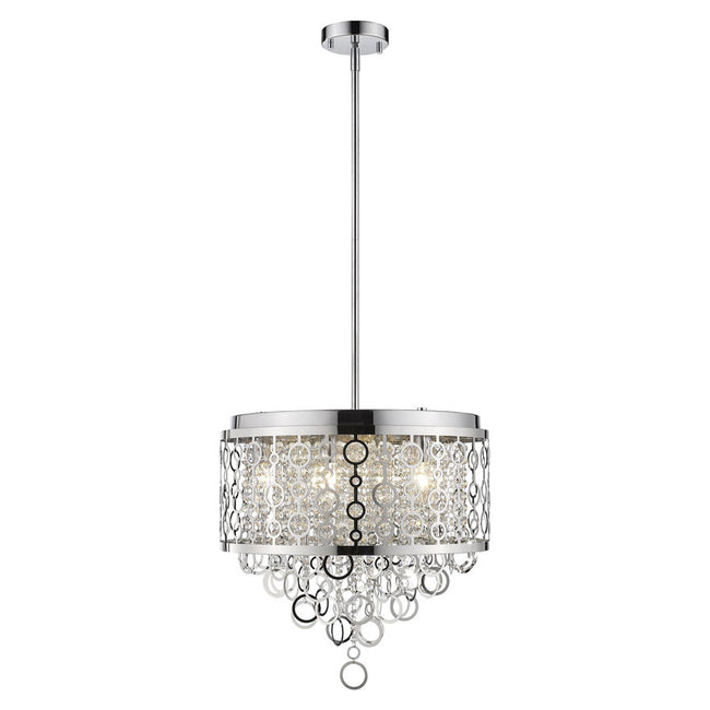 Z-Lite 9002P18-CH - Bijou 6 Light 18" Pendant