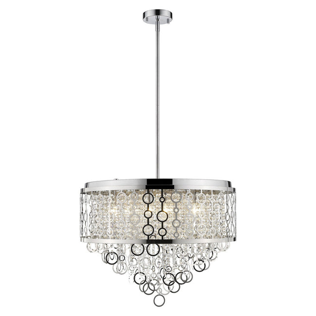 Z-Lite 9002P24-CH - Bijou 9 Light 24" Pendant