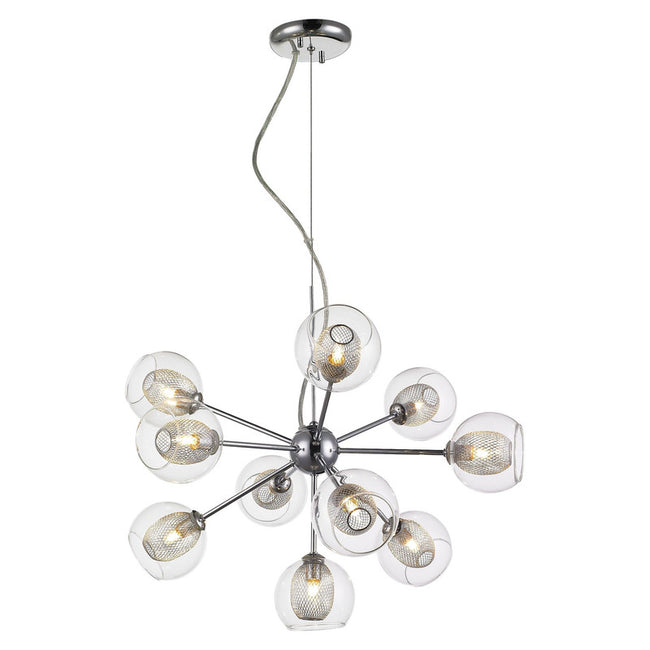 905-10C - Auge 10 Light 23" Chandelier