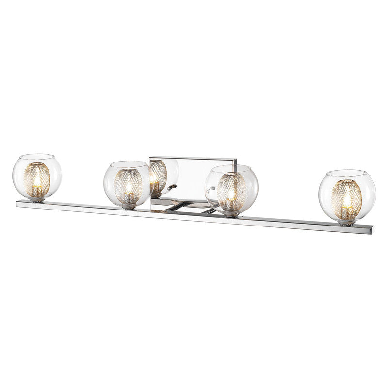 Z-Lite 905-4V - Auge 4 Light 33" Vanity Light