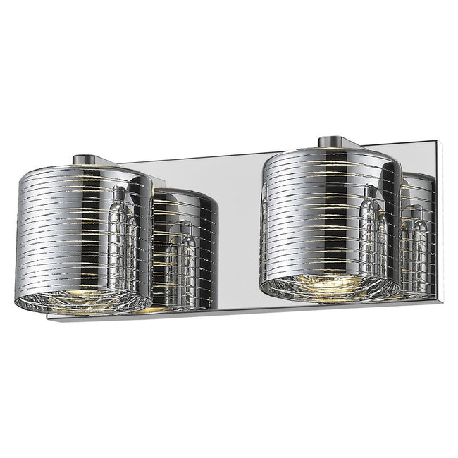 911-2V-LED - Sempter 2 Light 13" Vanity Light