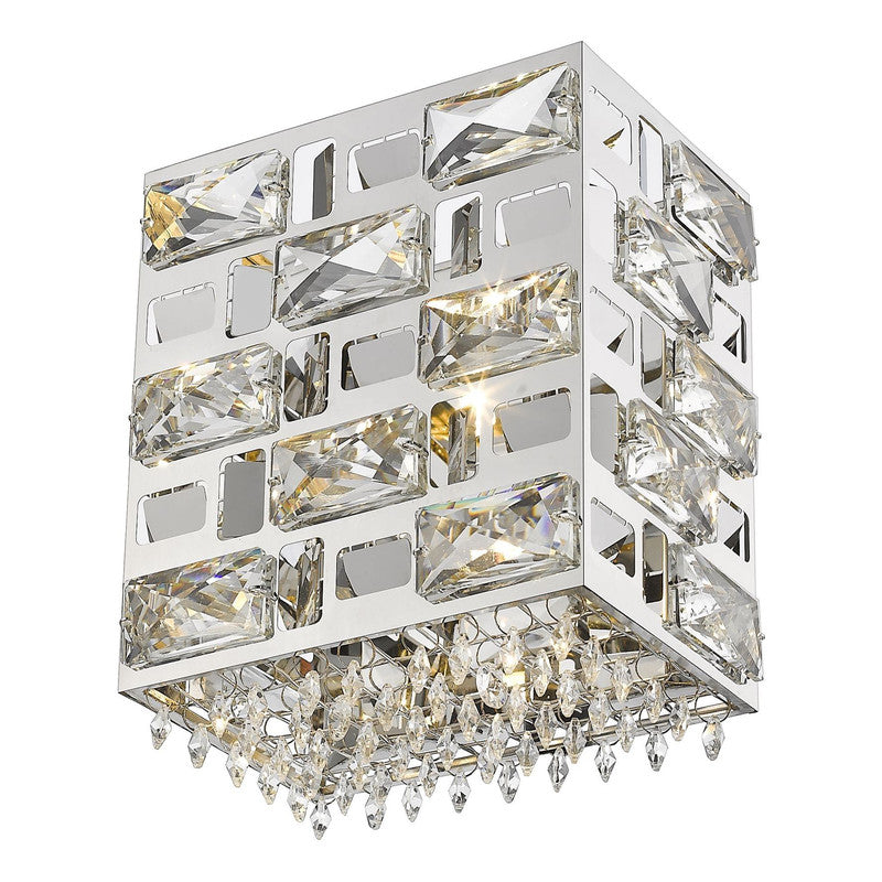 912-1S-CH - Aludra 1 Light 8" Sconce