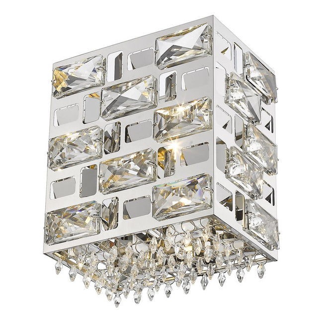 912-1S-CH - Aludra 1 Light 8" Sconce