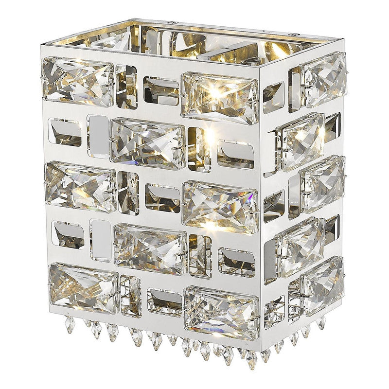 912-1S-CH - Aludra 1 Light 8" Sconce