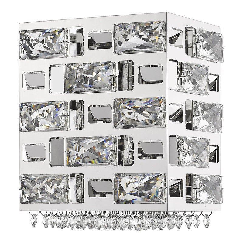 912-1S-CH - Aludra 1 Light 8" Sconce