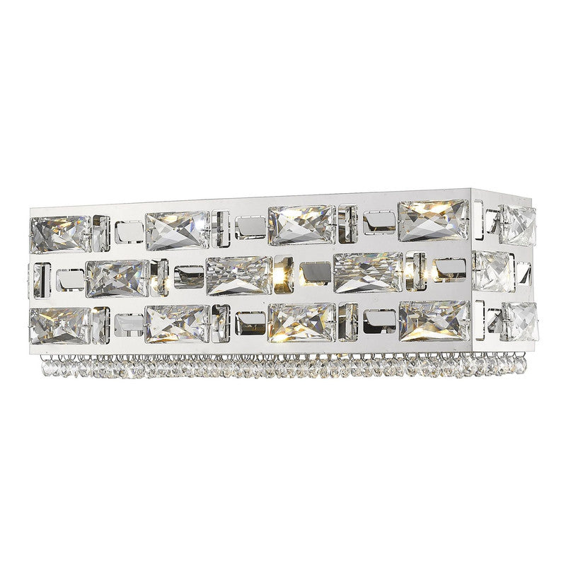 912-3V-CH - Aludra 3 Light 16" Vanity Light