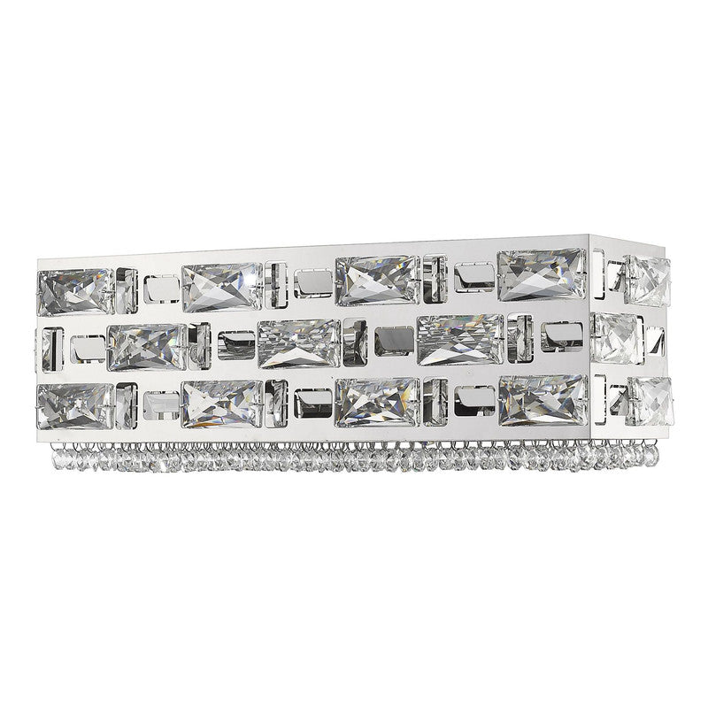 912-3V-CH - Aludra 3 Light 16" Vanity Light