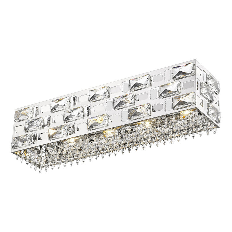 912-4V-CH - Aludra 4 Light 21" Vanity Light