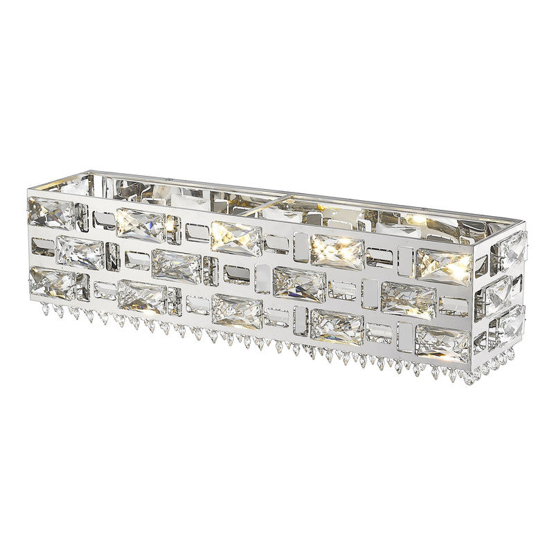 912-4V-CH - Aludra 4 Light 21" Vanity Light