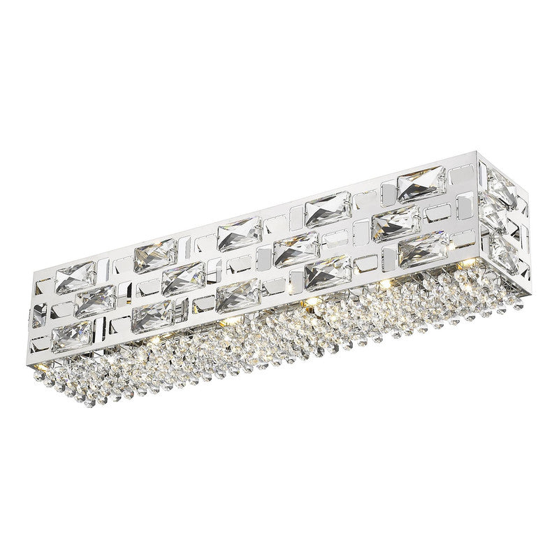 912-5V-CH - Aludra 5 Light 24" Vanity Light