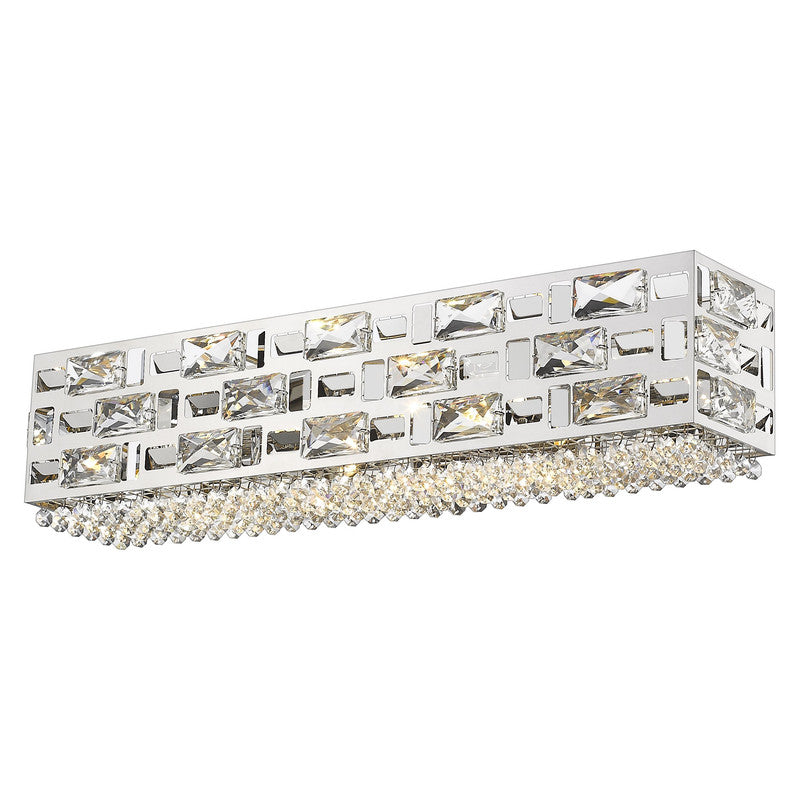 912-5V-CH - Aludra 5 Light 24" Vanity Light