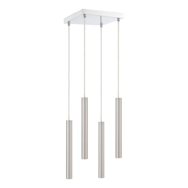 Z-Lite 917MP12-LED-4S - Forest 4 Light 10" Chandelier