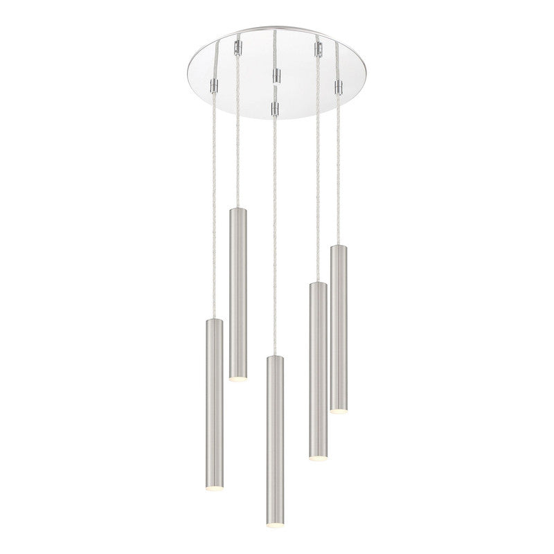 Z-Lite 917MP12-LED-5R - Forest 5 Light 14" Chandelier