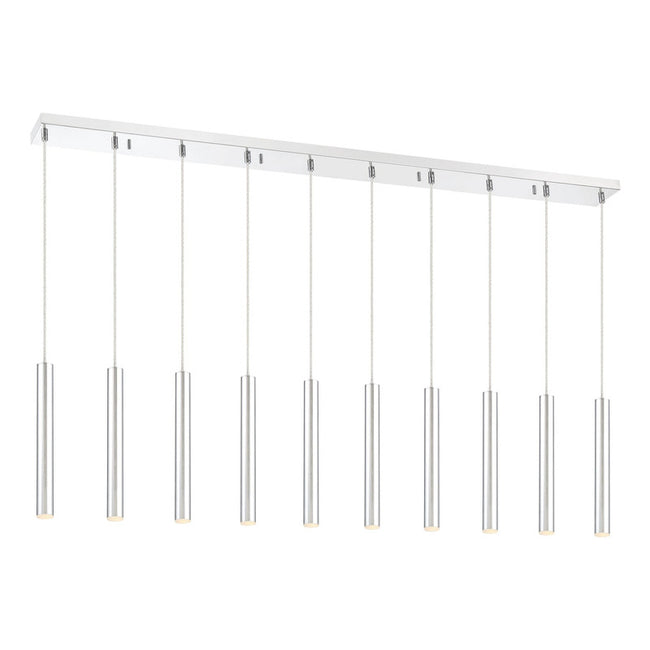 Z-Lite 917MP12-LED-10L - Forest 10 Light 57" Chandelier