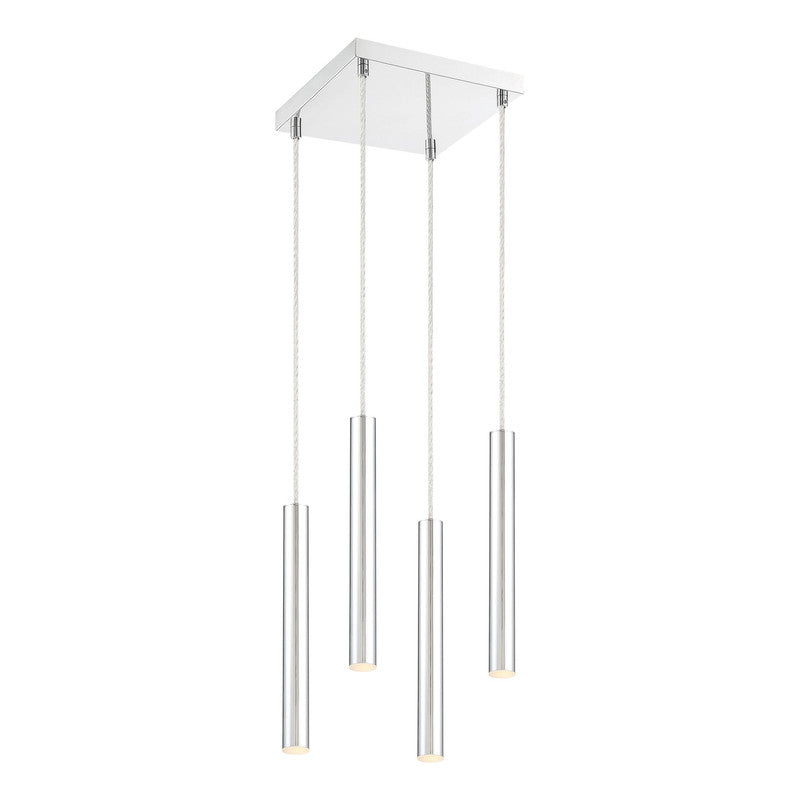 Z-Lite 917MP12-LED-4S - Forest 4 Light 10" Chandelier