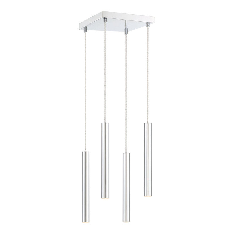 Z-Lite 917MP12-LED-4S - Forest 4 Light 10" Chandelier