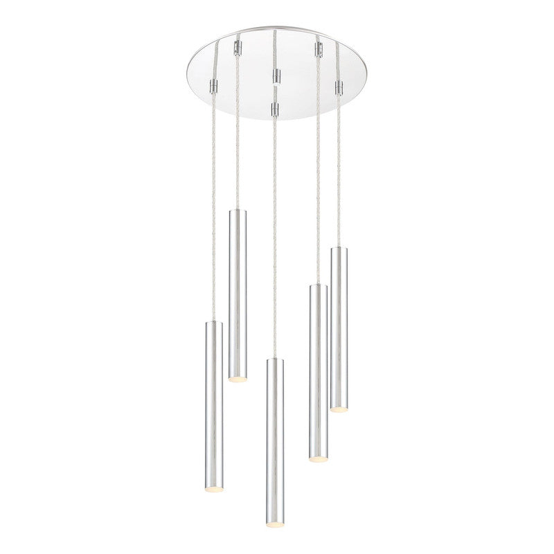 Z-Lite 917MP12-LED-5R - Forest 5 Light 14" Chandelier