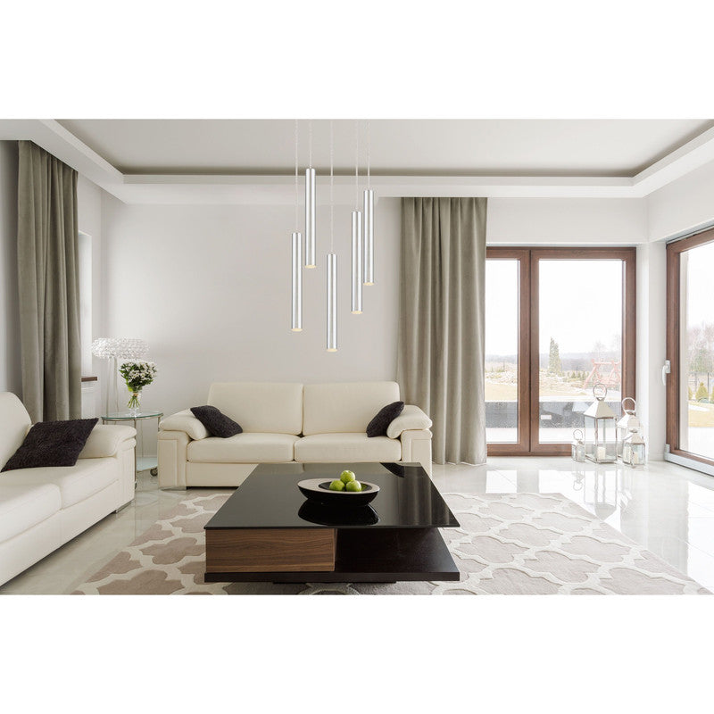 Z-Lite 917MP12-LED-5R - Forest 5 Light 14" Chandelier