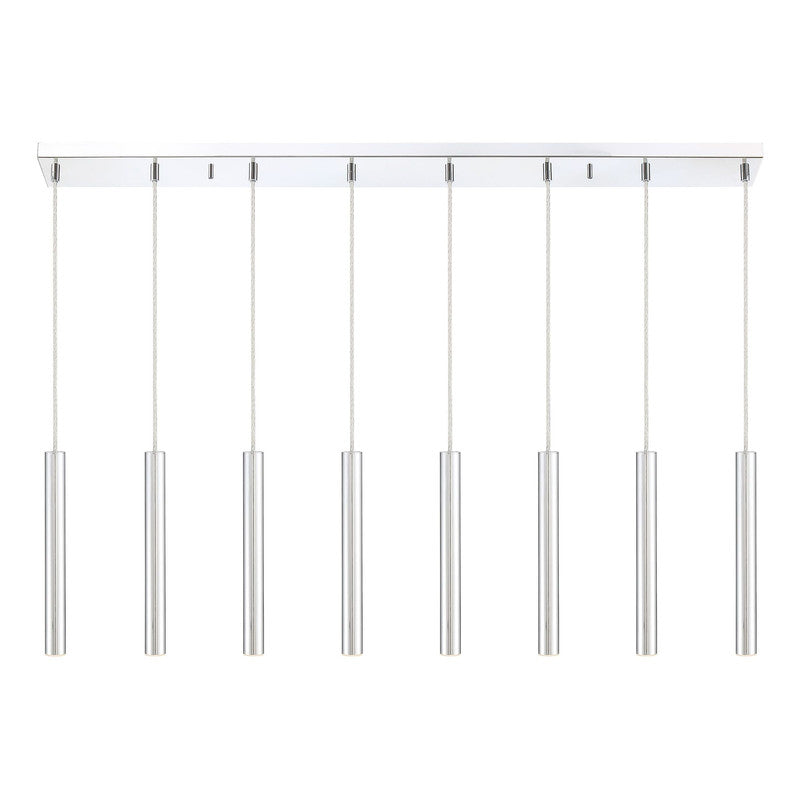 Z-Lite 917MP12-LED-8L - Forest 8 Light 44" Chandelier